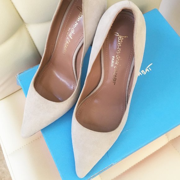 Jean Michel Cazabat Elle Beige Suede 